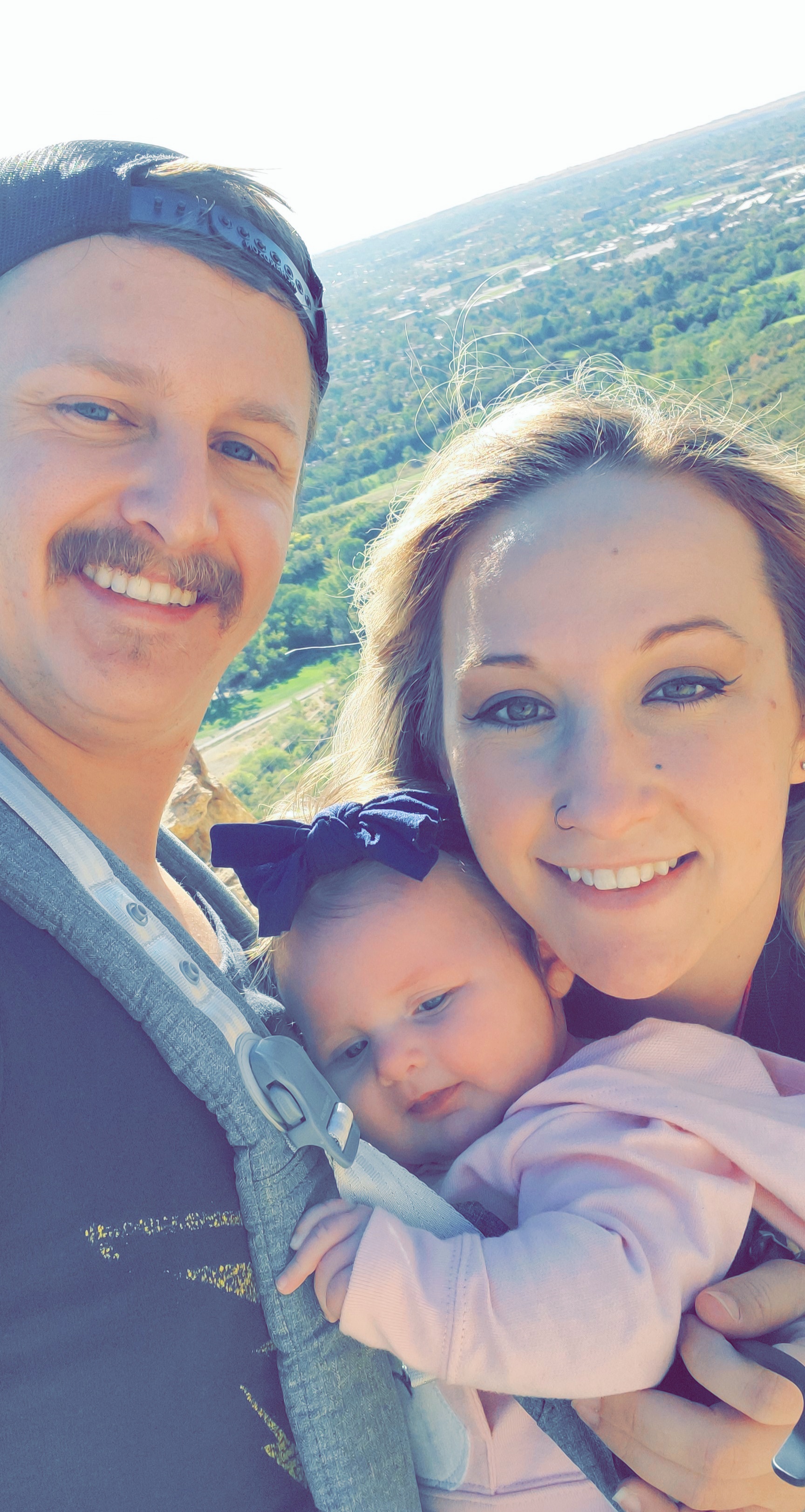 Picture of Rachel and her family